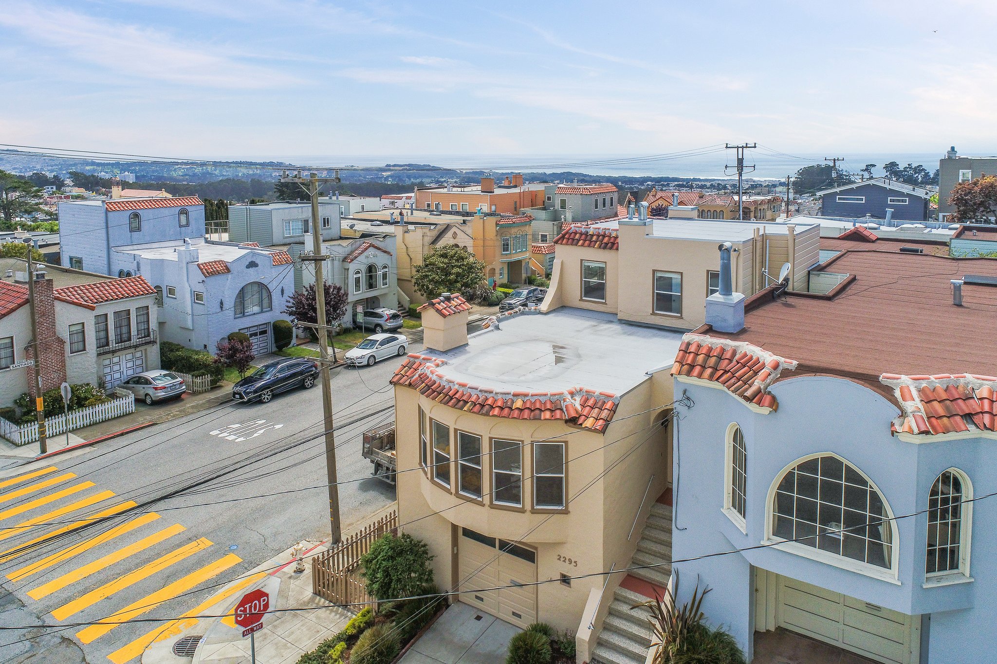 Aerial view of 2295 14th Ave