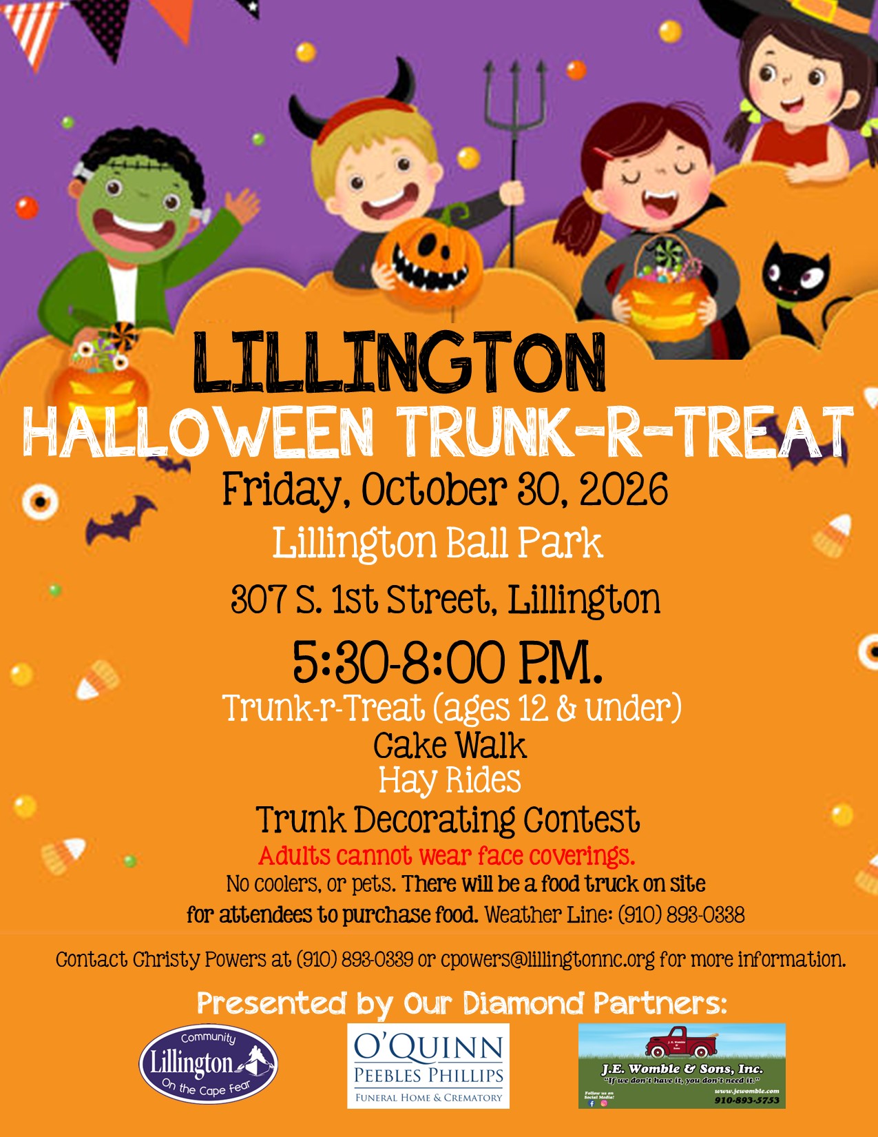 Lillington Halloween Trunk‑R‑Treat
