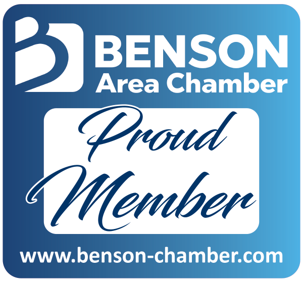Proud Member of Benson Area Chamber