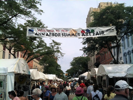 Ann Arbor Art Fair Downtown Ann Arbor