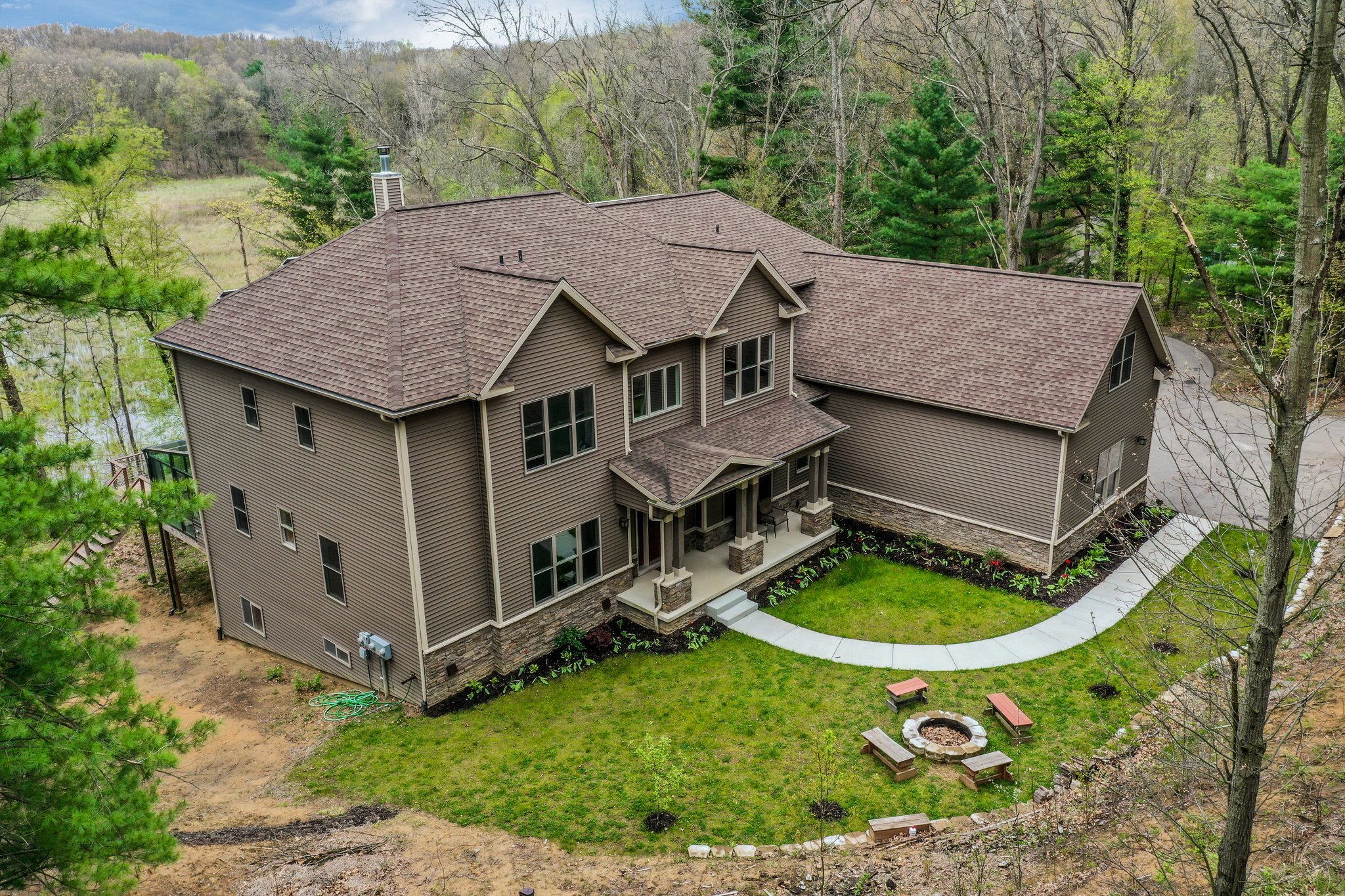 13725 S Rainbow Dr, Gregory, MI 48137. Enjoy privacy and water views on