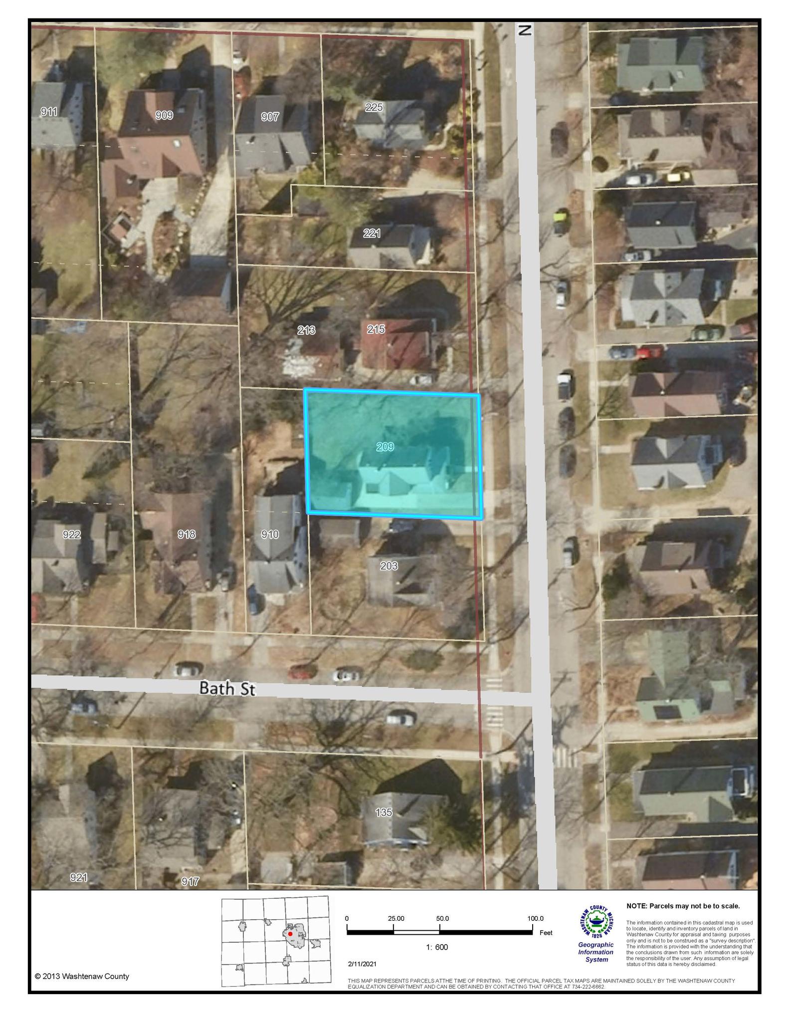 209 N 7th St, Ann Arbor, MI 48103. Build your dream home on this .14
