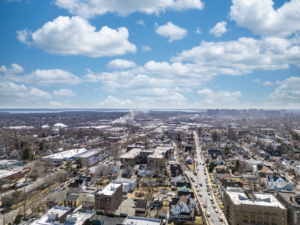 Residential streets and community life in Flatlands, Brooklyn