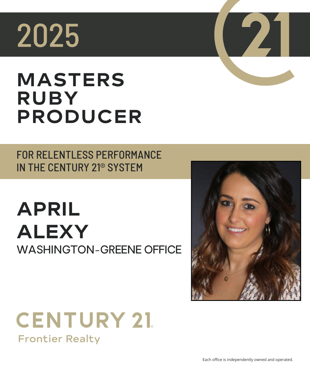 April Alexy Ruby Award