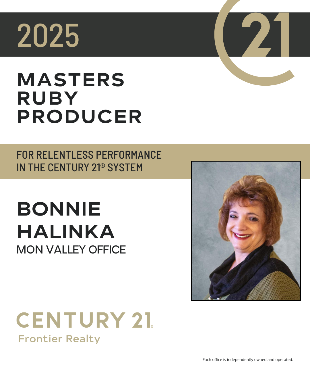 Bonnie Halinka Ruby Award
