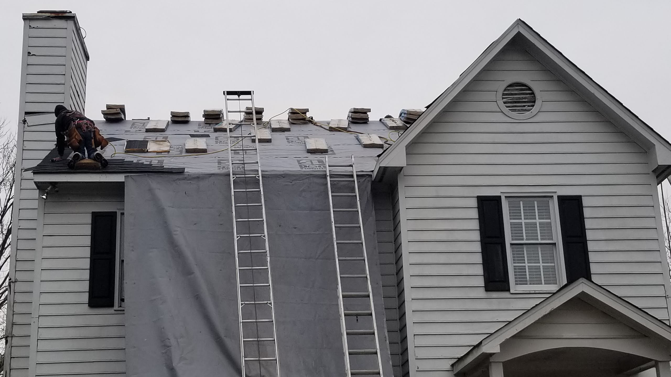 Before photo of property