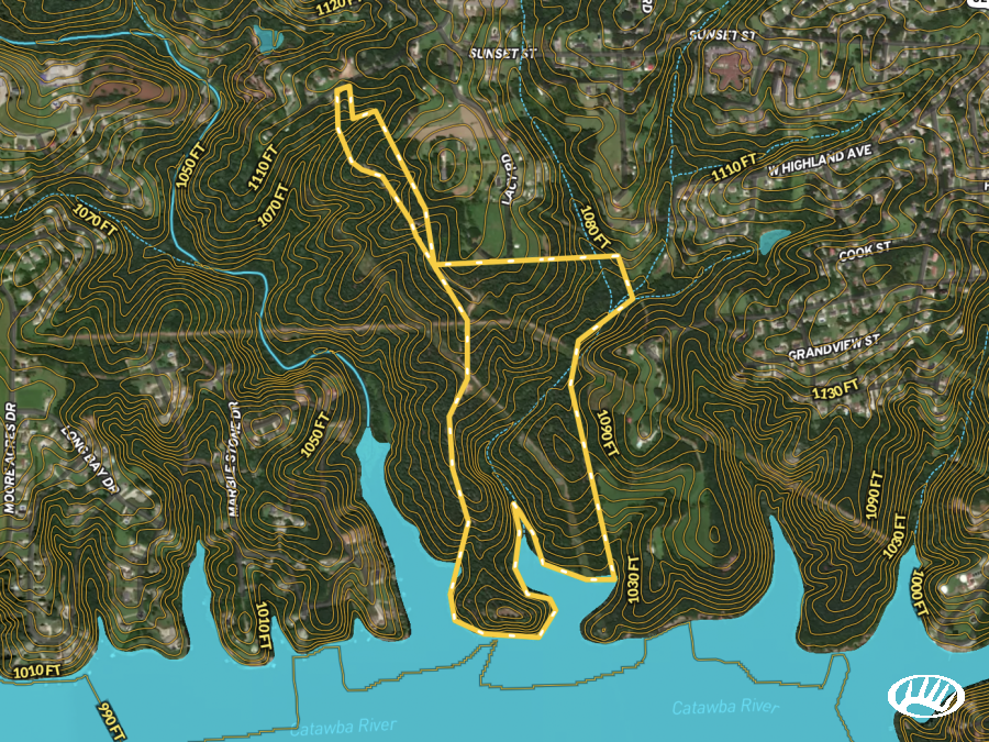Acreage For sale on Lake Rhodhiss