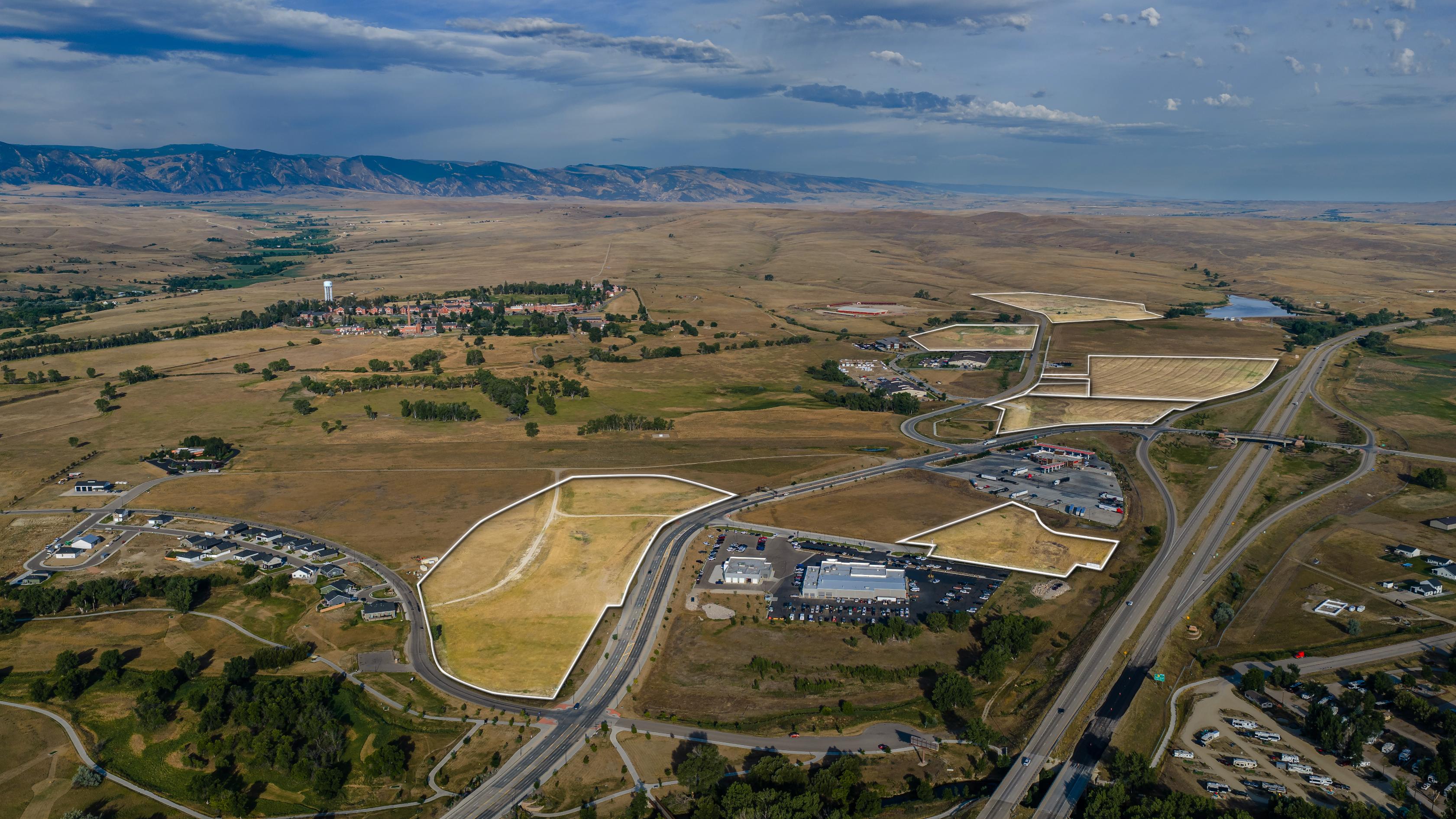 Eagle View Lot 1 road and access perspective