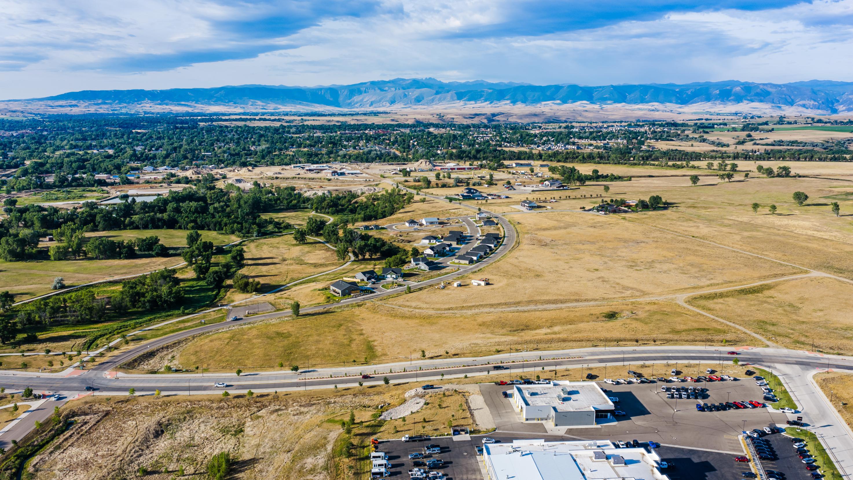 Eagle View Lot 1 road and access perspective