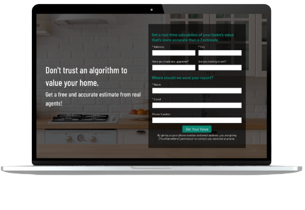 Home Price Evaluation Seller Lead Gen Strategy