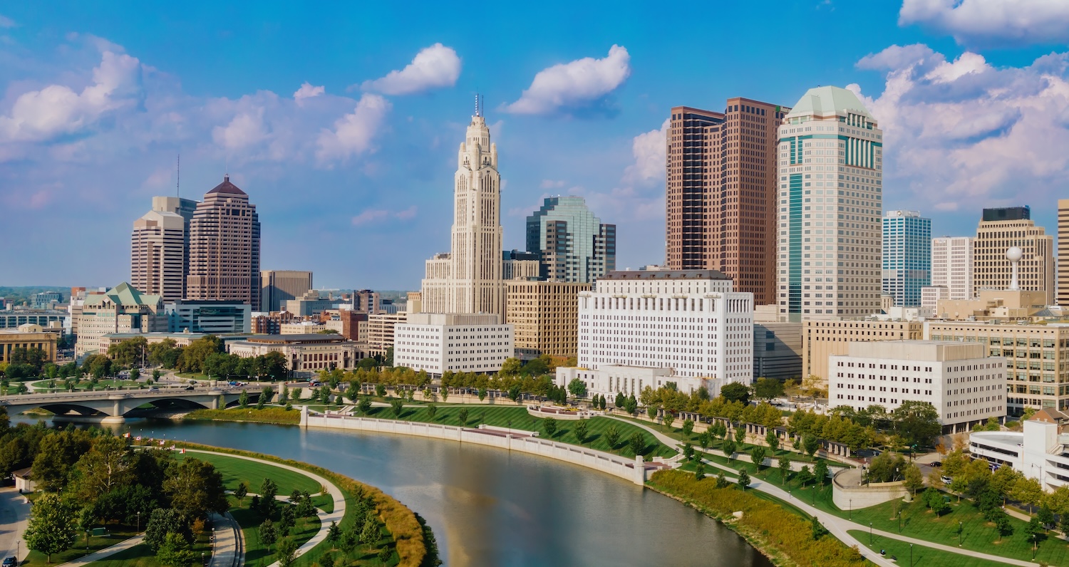 Indianapolis Cultural Trail downtown