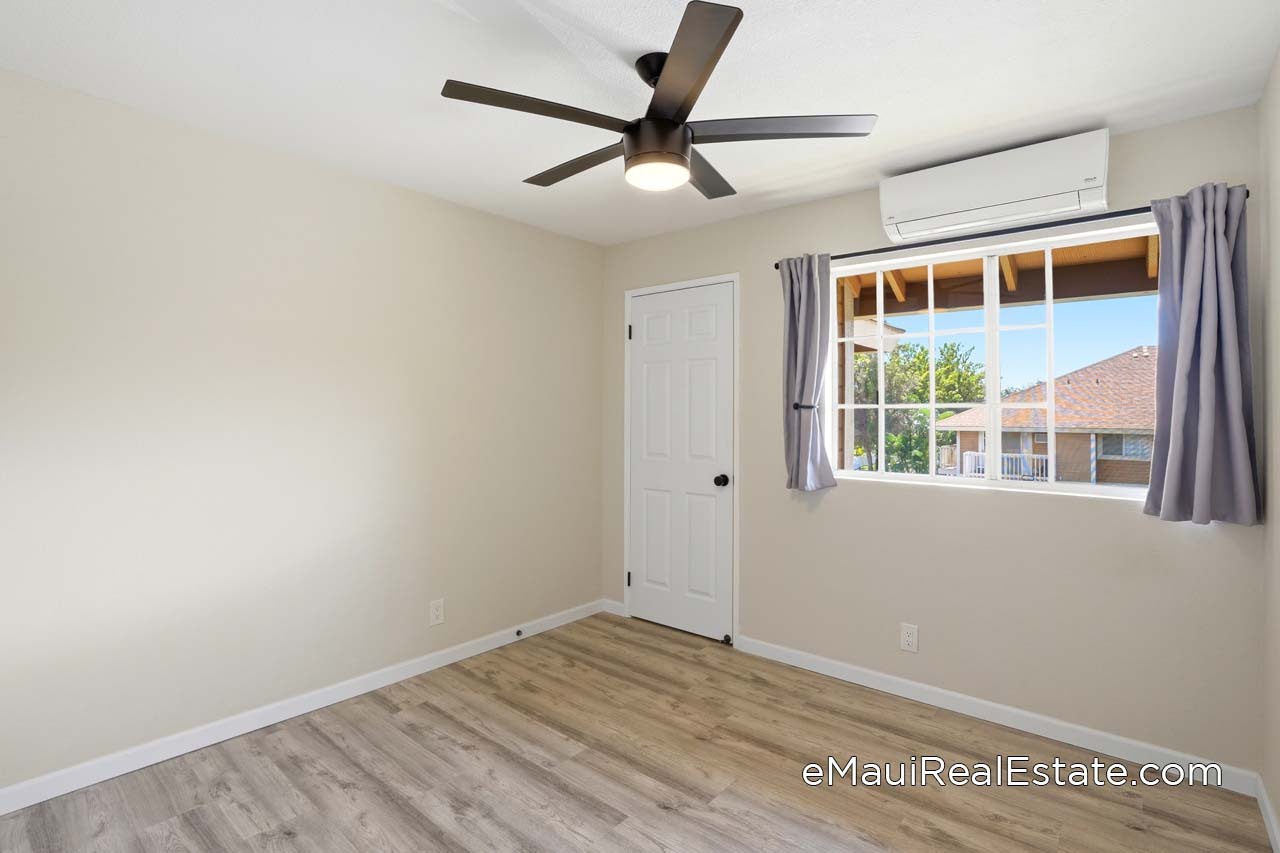 Second bedroom with closet