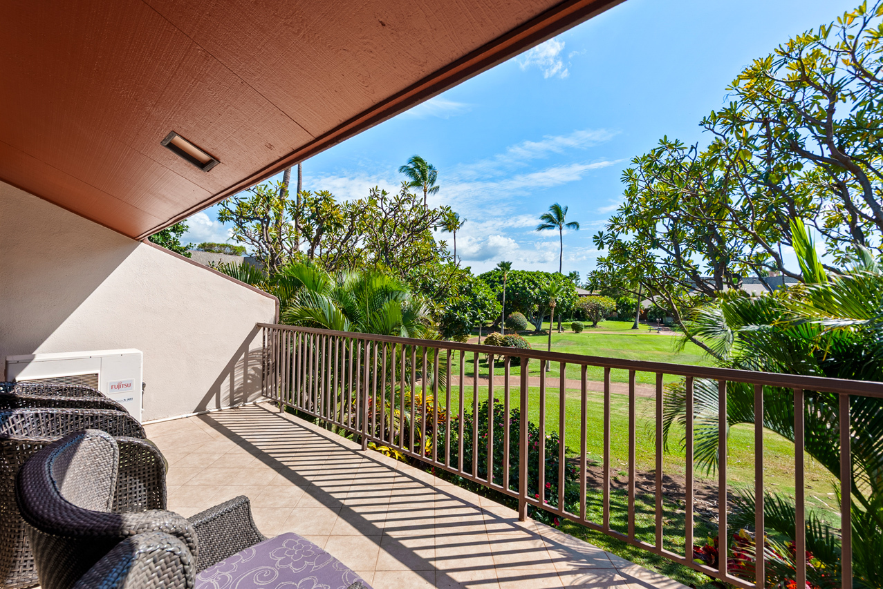 20-foot wide Lanai: 