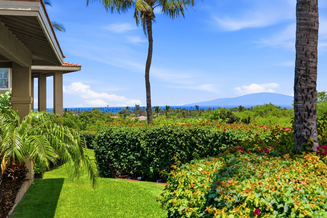 Ocean views from the Lanai: 