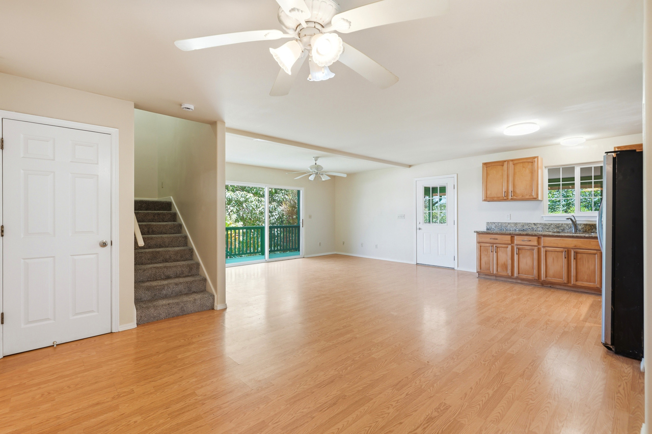 Downstairs family room: 
