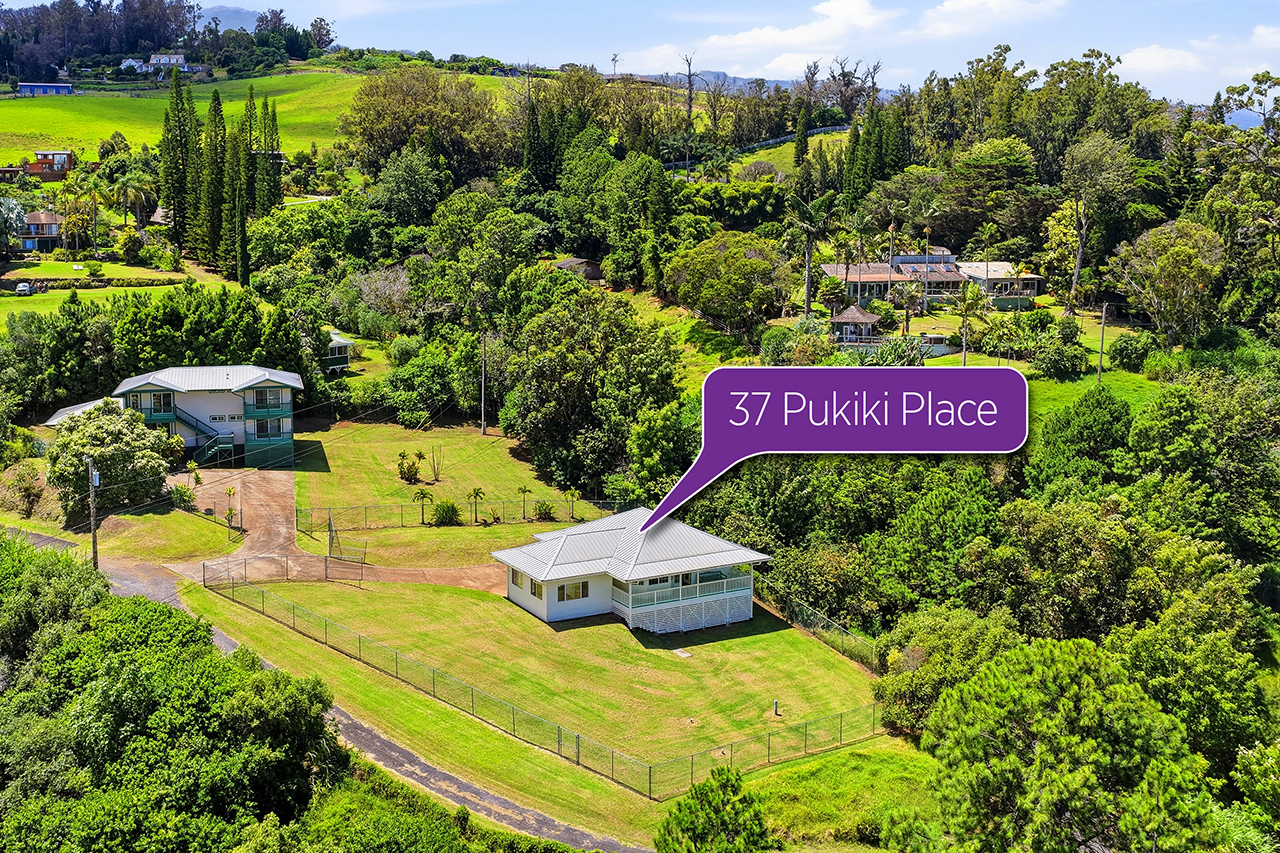 Lush Upcountry setting: 