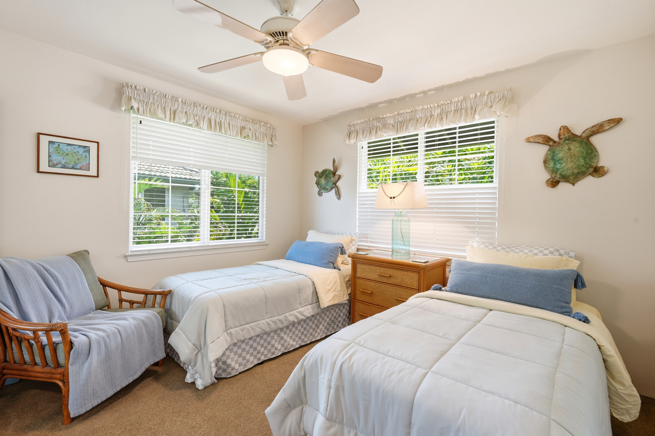 Bedroom 2 & Bathroom 2: 