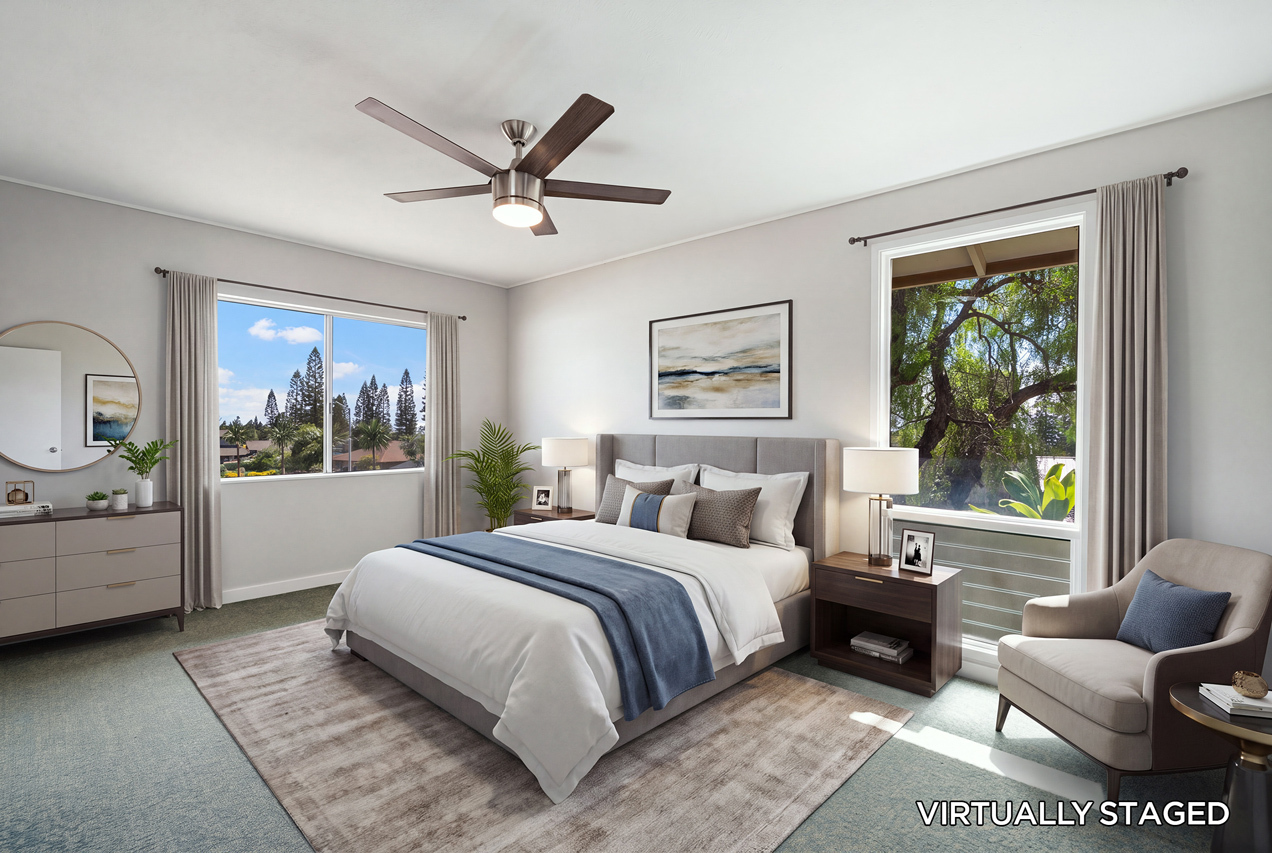 Primary suite: Bedroom