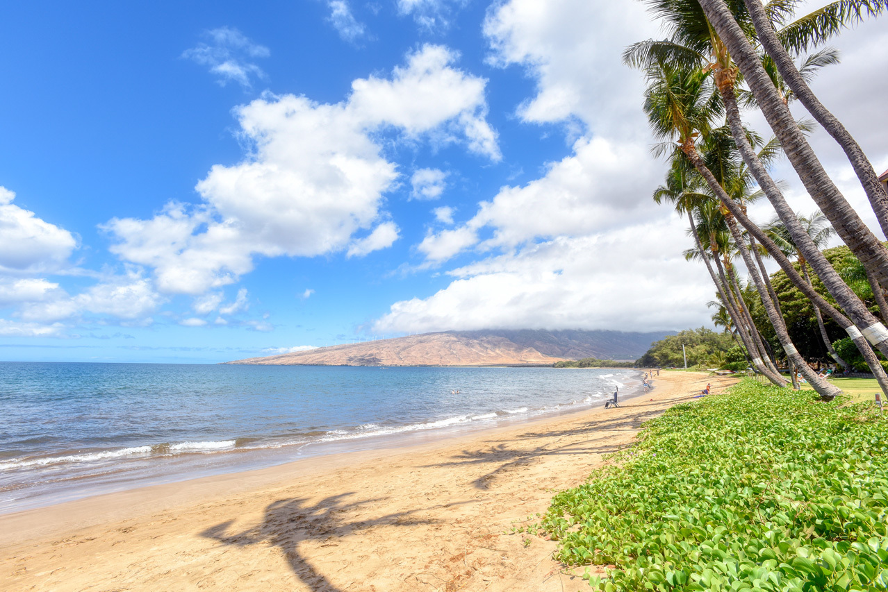 Quick access to the sandy beach: 