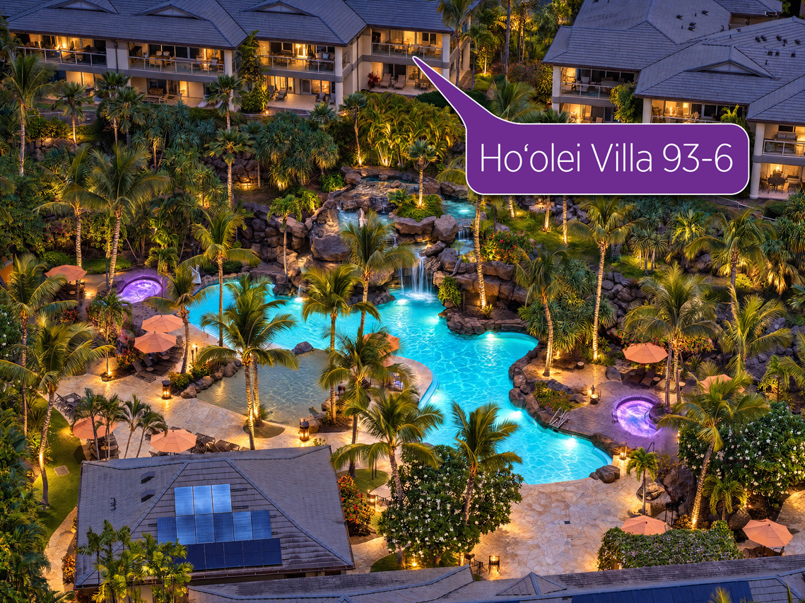 Ideal location fronting the pool: 