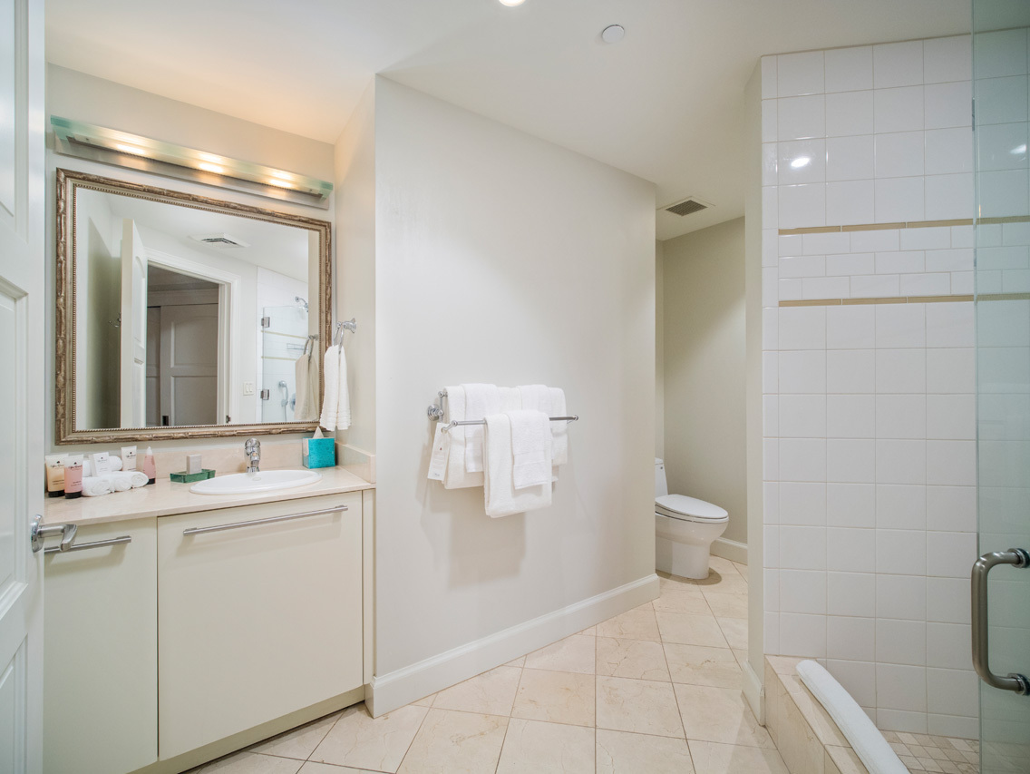Second suite: bathroom