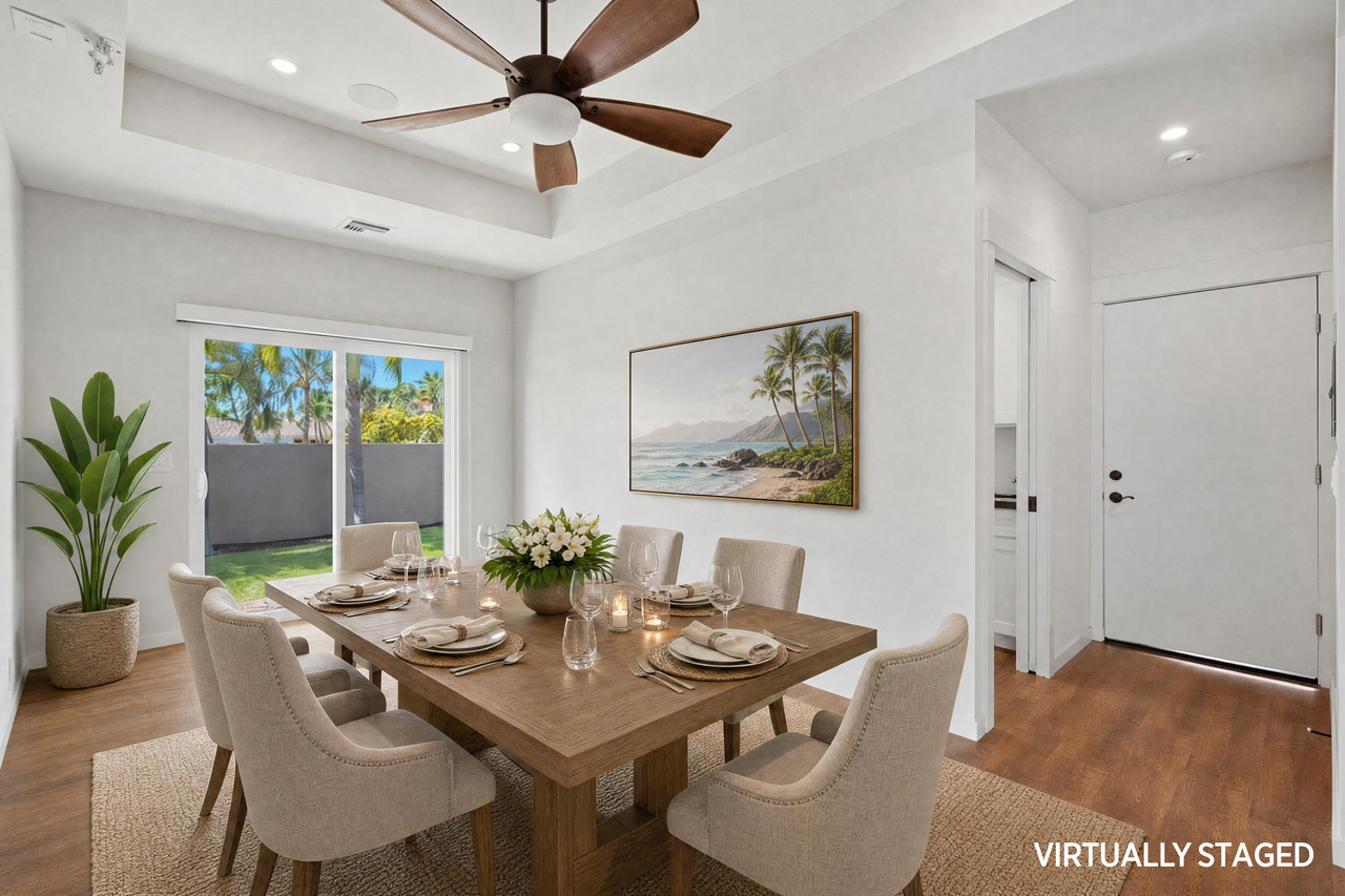 Dining area: 