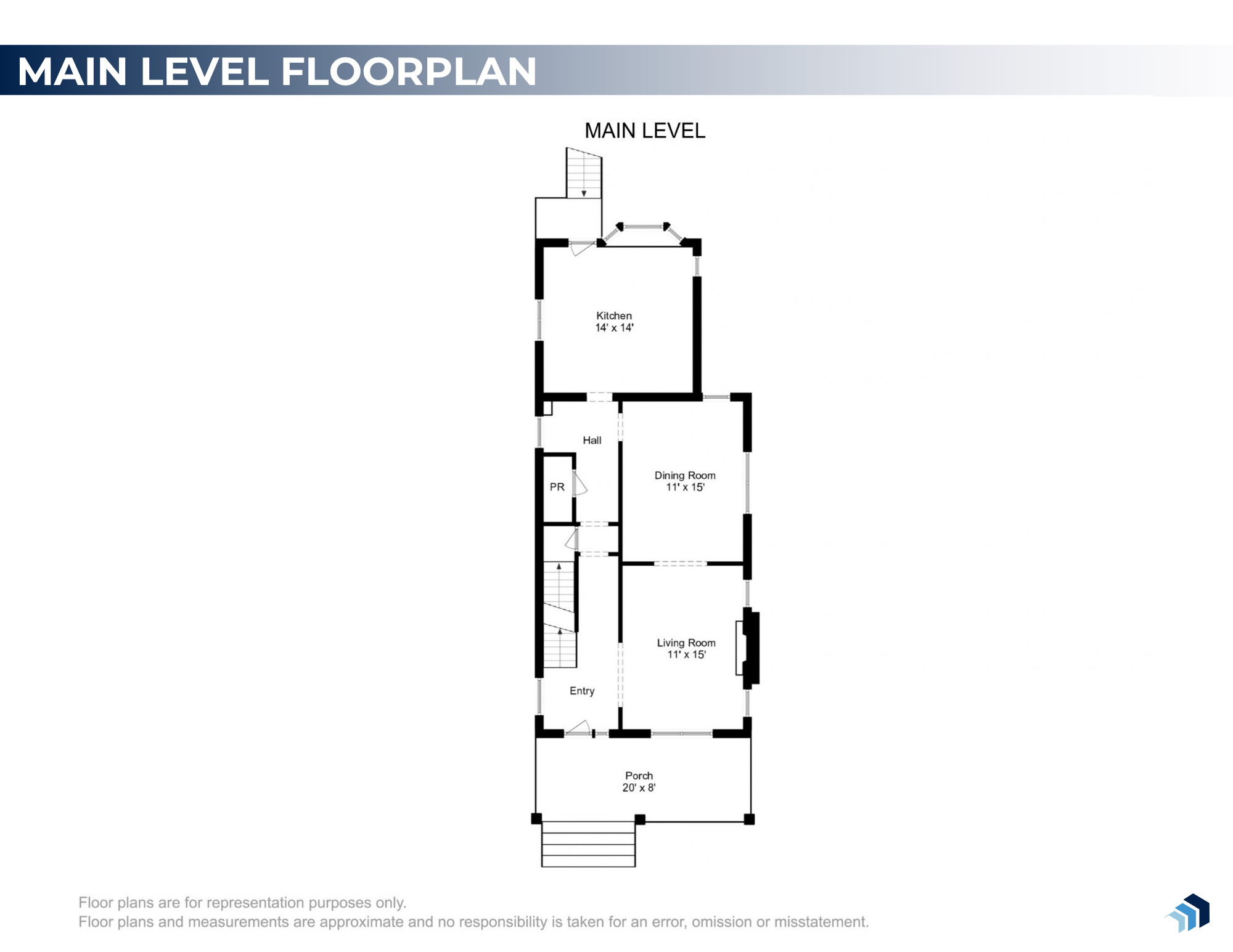 Main Level Floor Plan