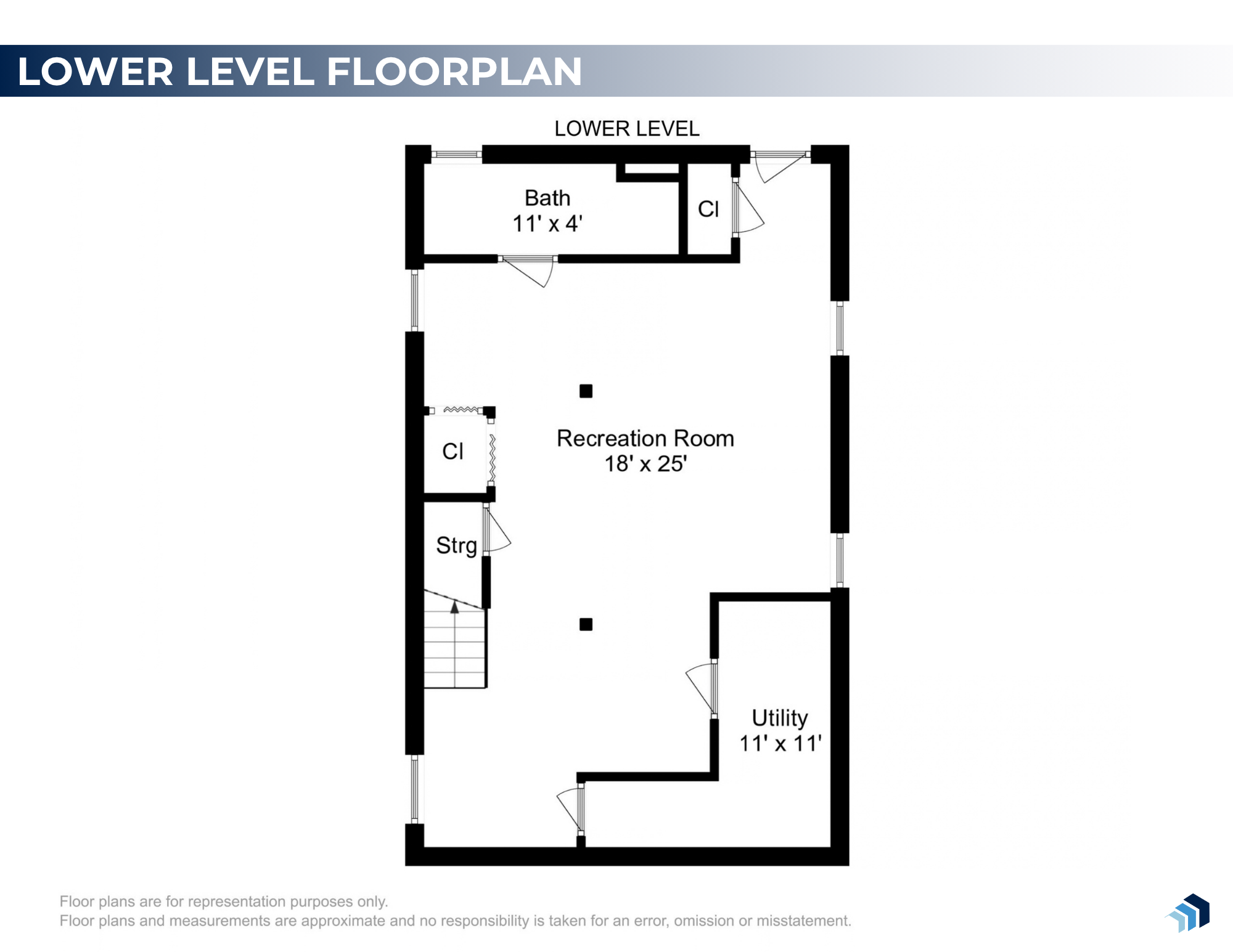 Main Level Floor Plan