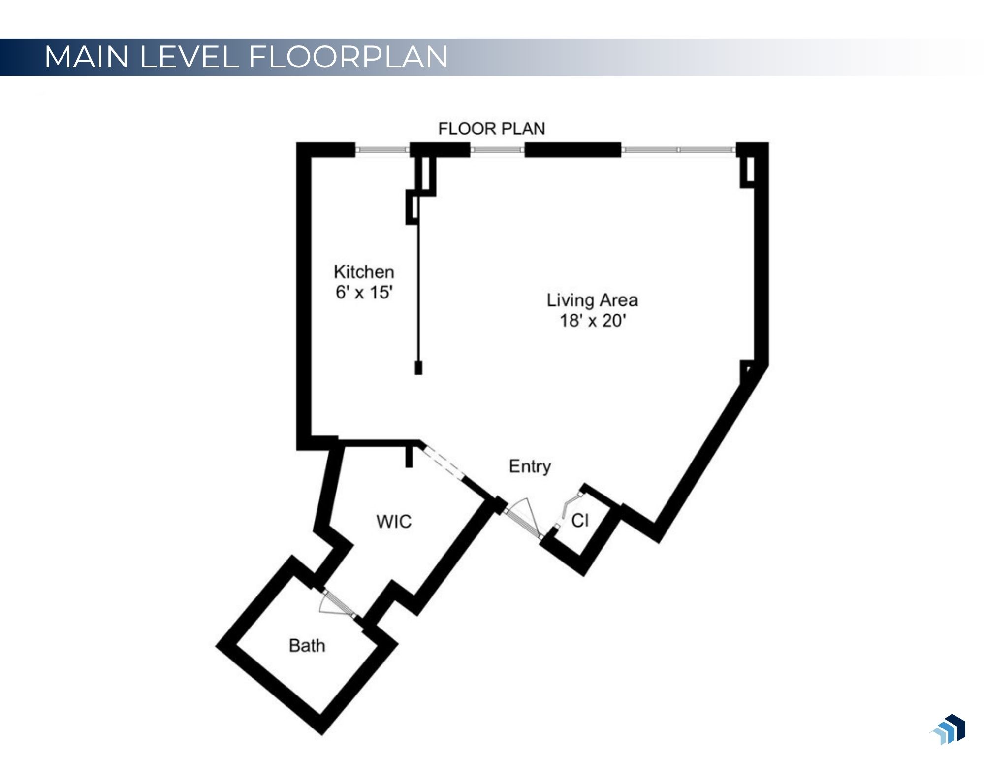 Main Level Floor Plan