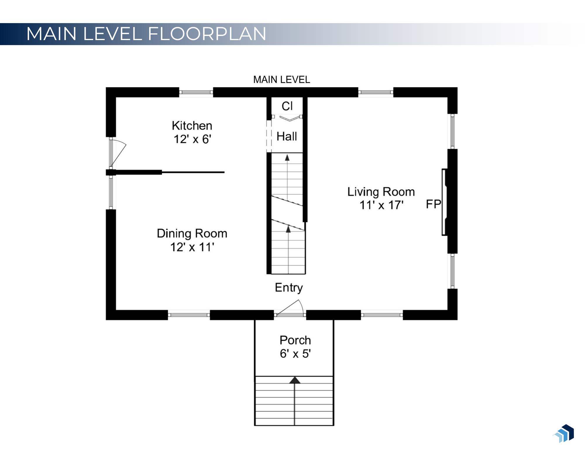 Main Level Floor Plan