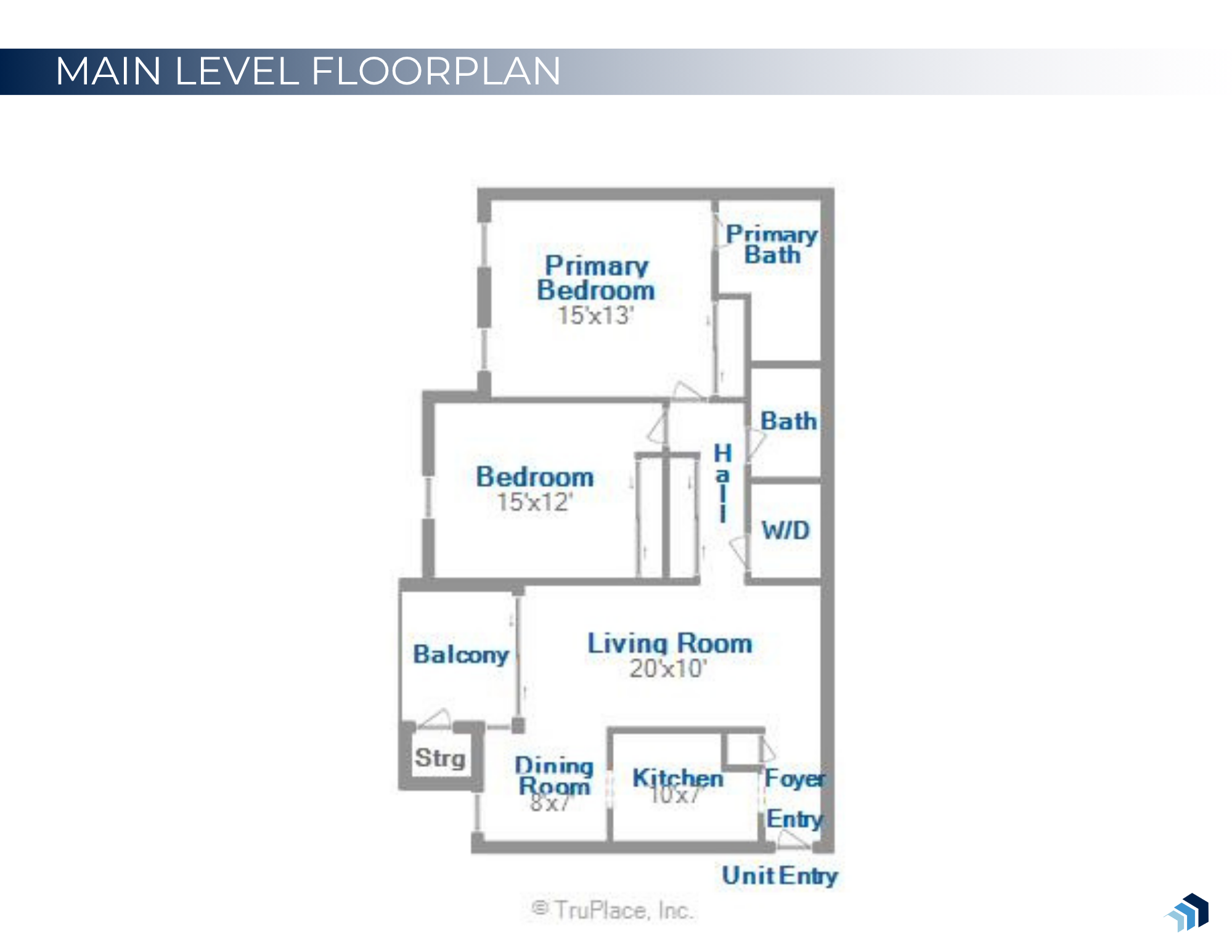 Main Level Floor Plan