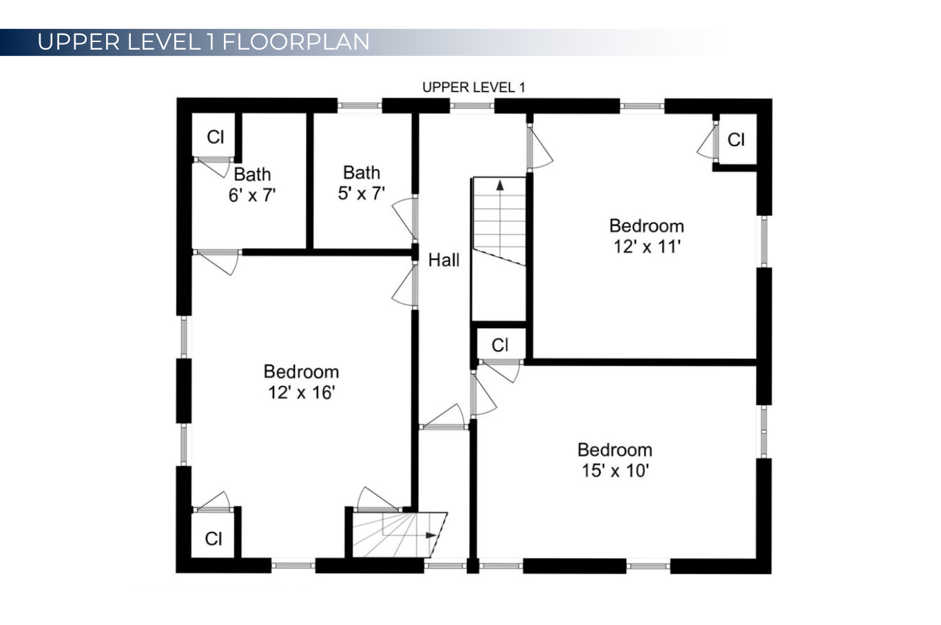 Second Level Floor Plan