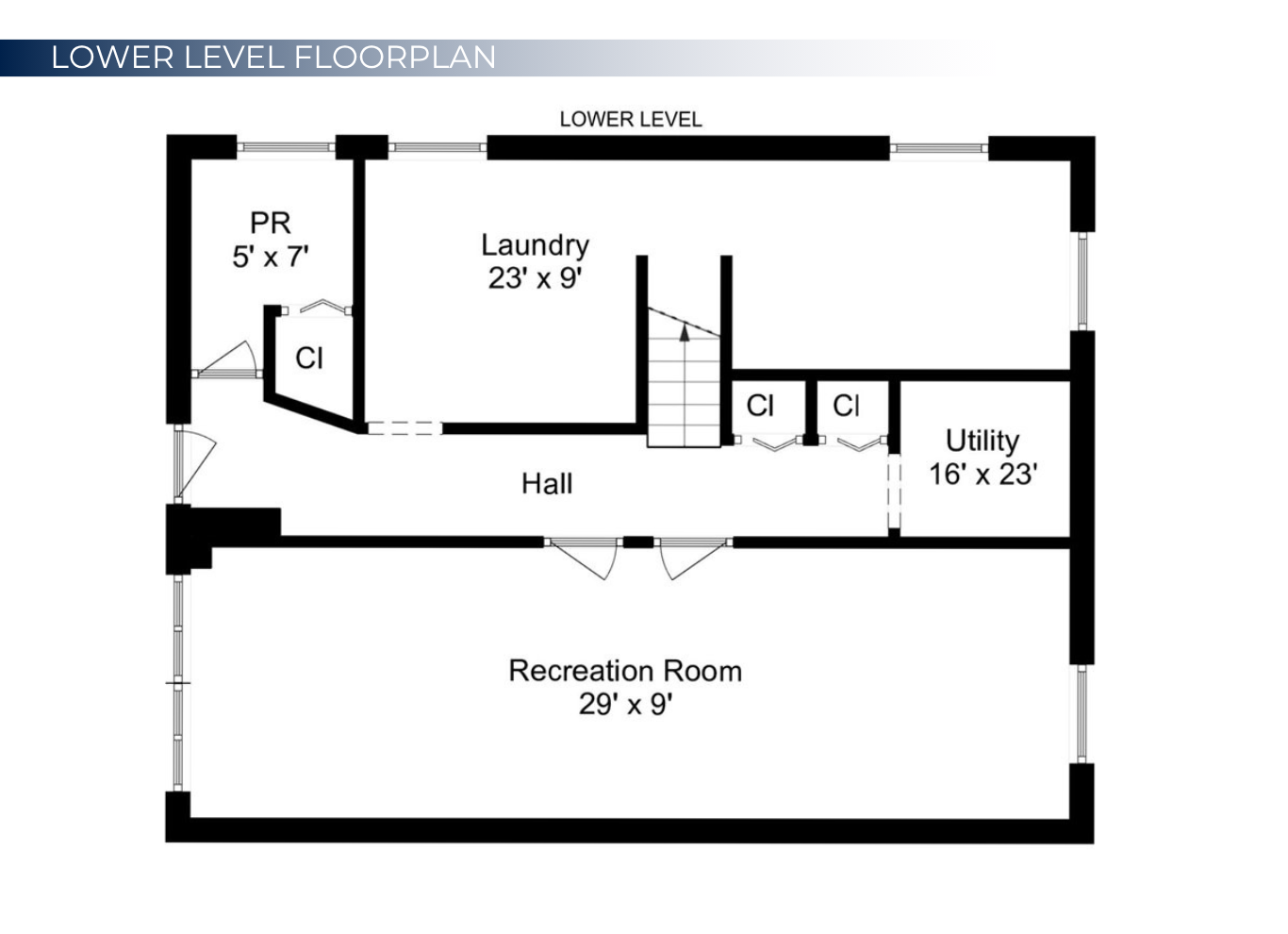 Lower Level Floor Plan