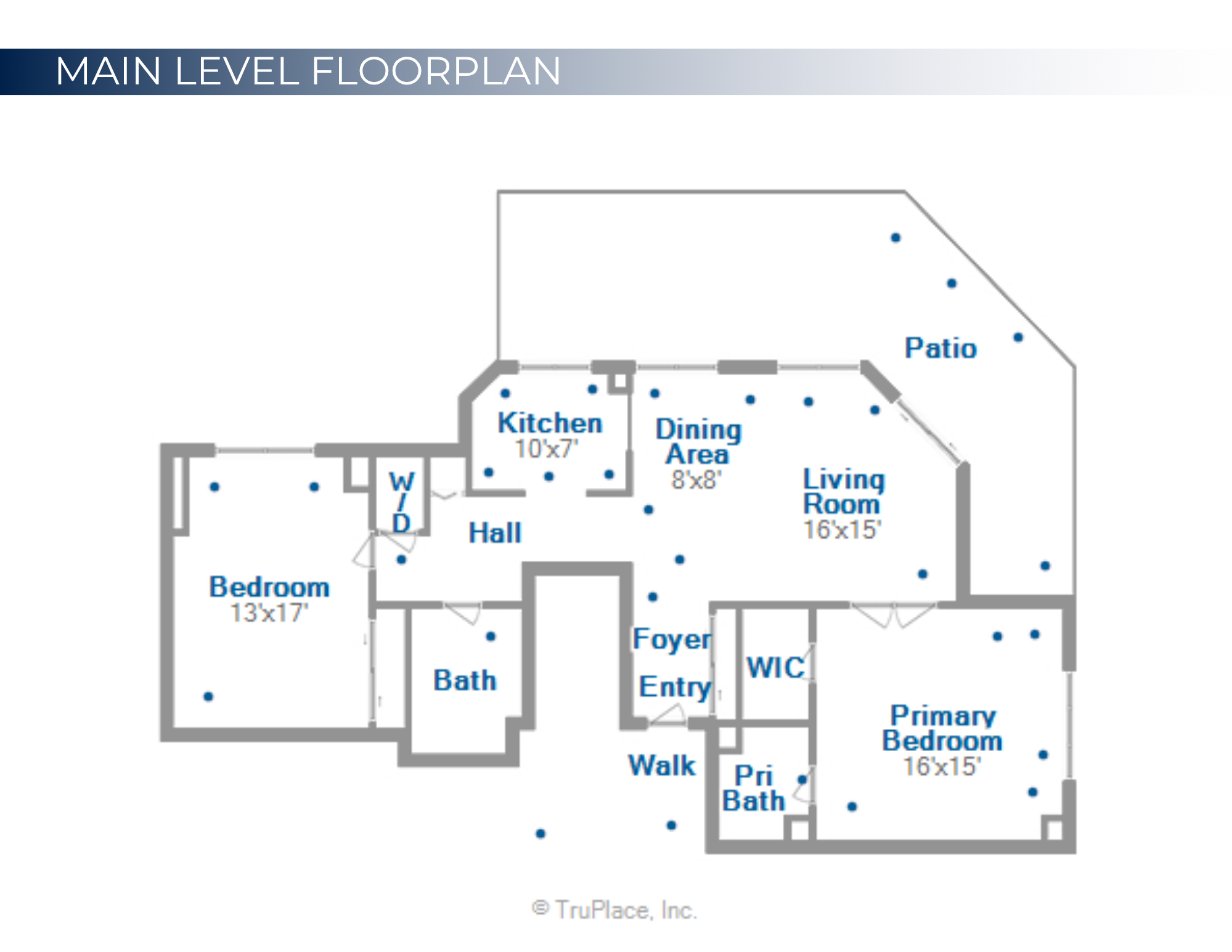 Main Level Floor Plan