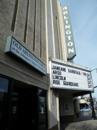 street in Bethesda lined with shops