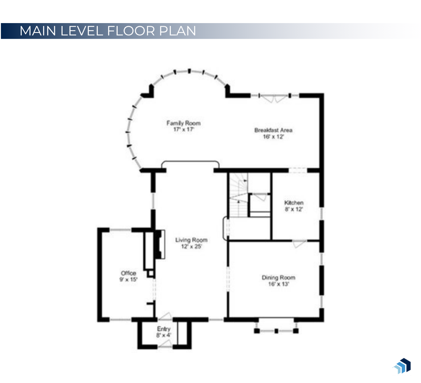 Main Level Floor Plan