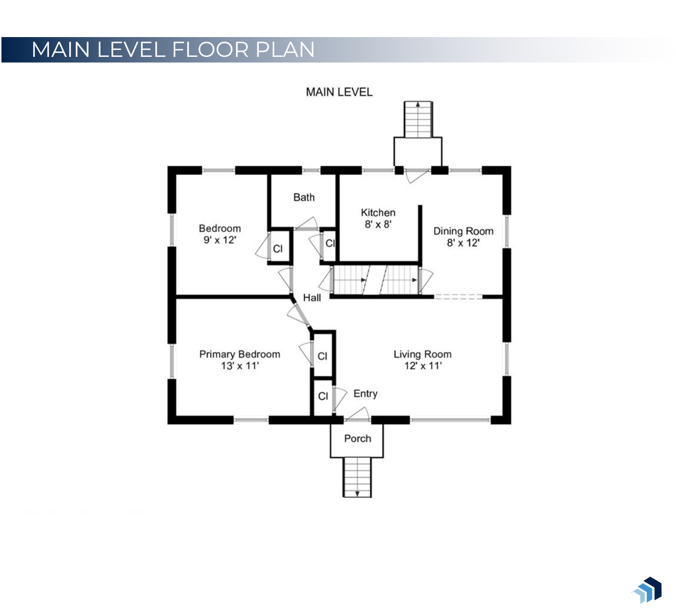 Main Level Floor Plan