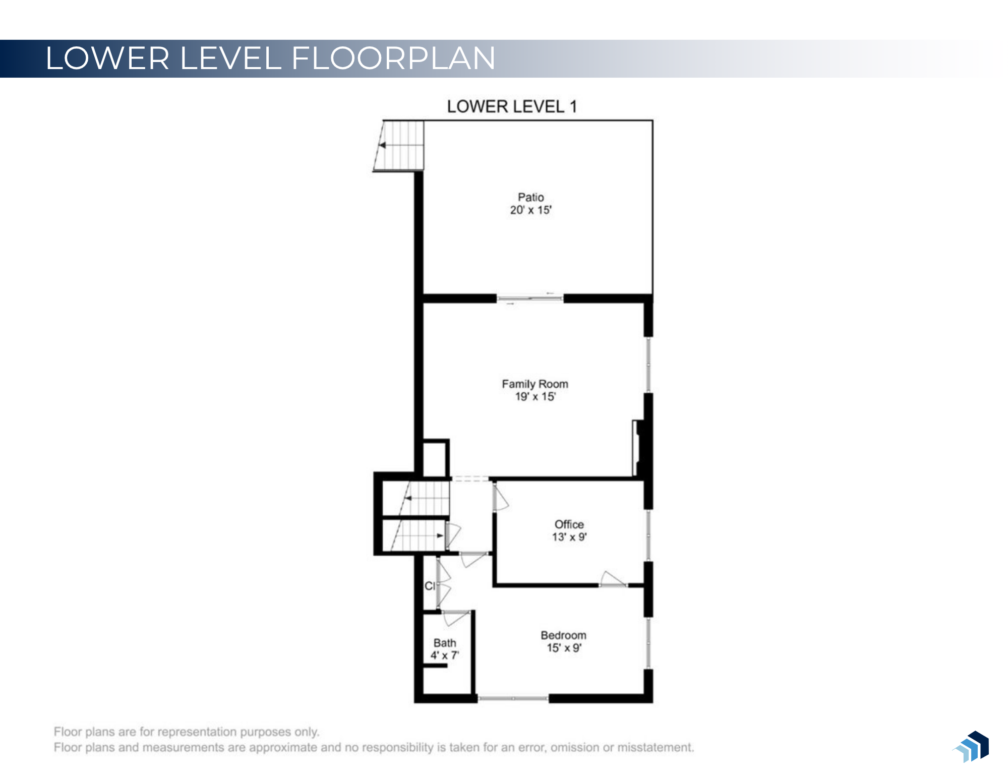 Main Level Floor Plan