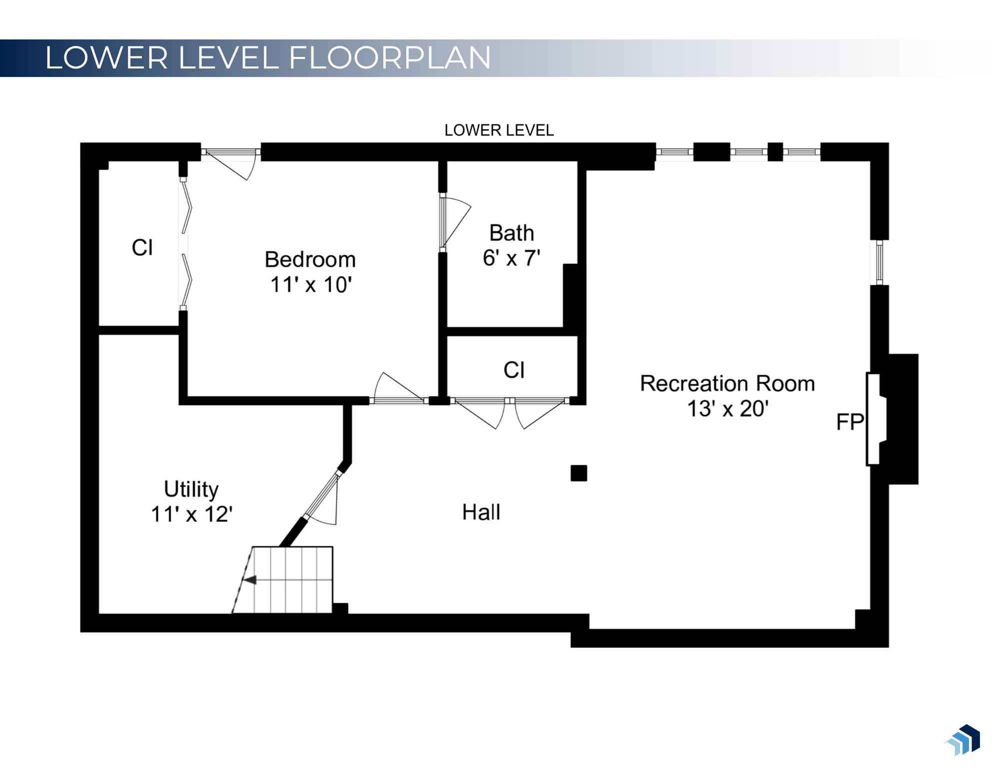 Main Level Floor Plan