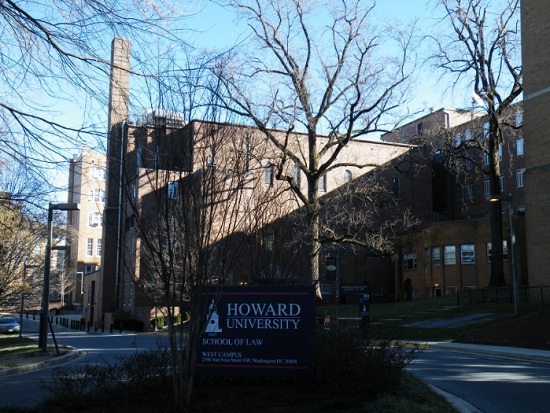 Howard University School of Law in Forest Hills, DC