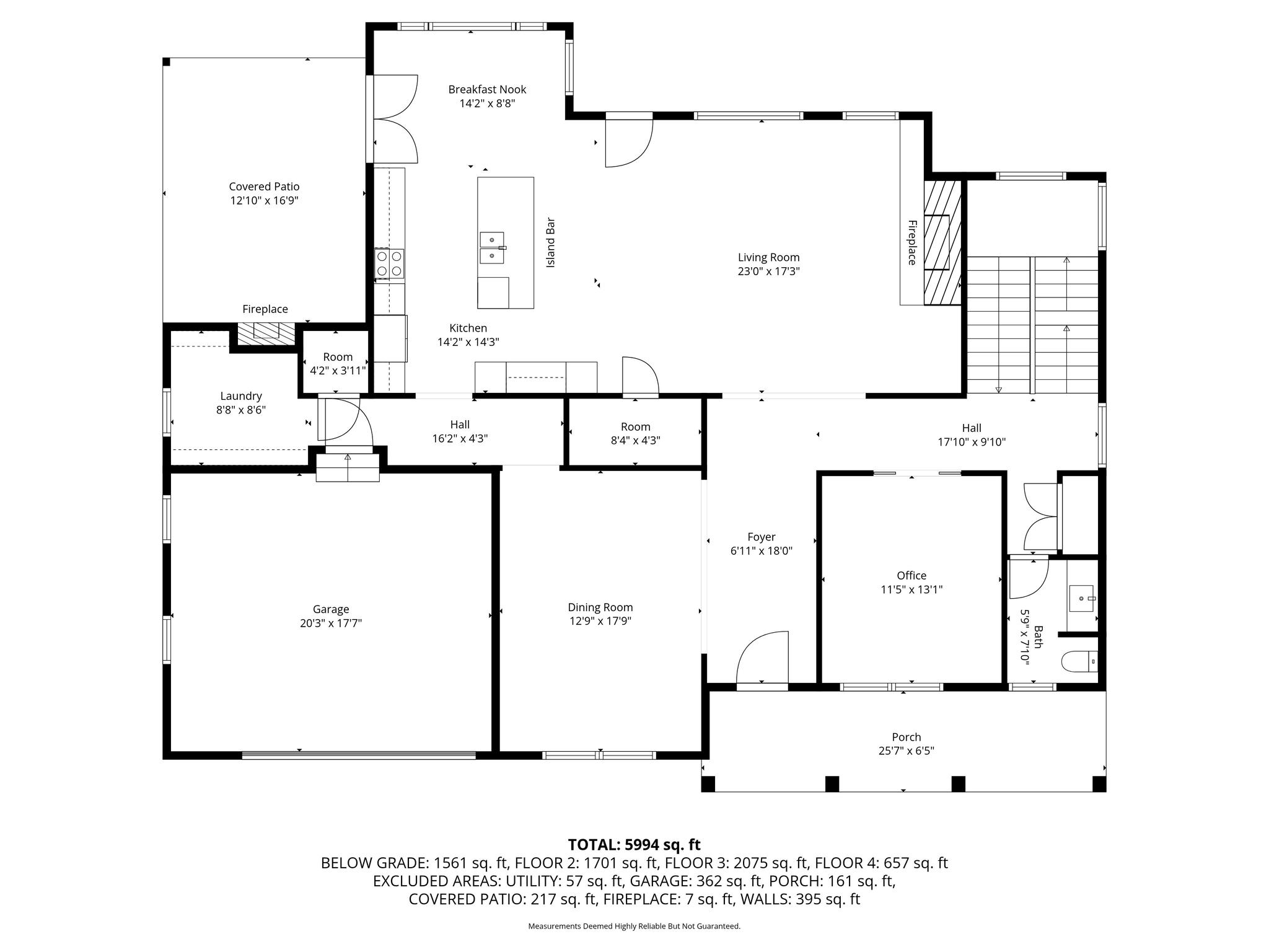 Floor Plan - Upper Level