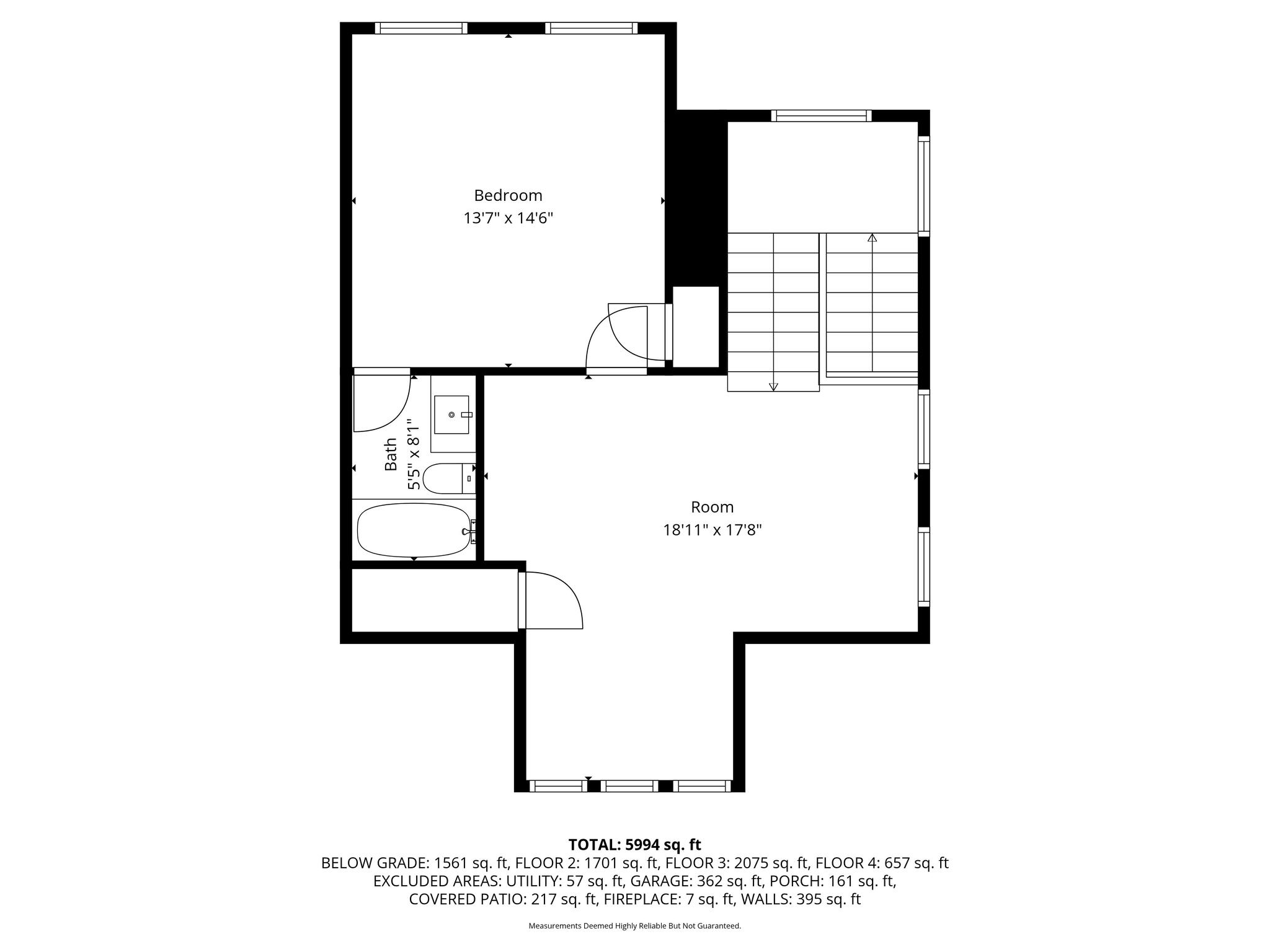 Floor Plan - Lower Level