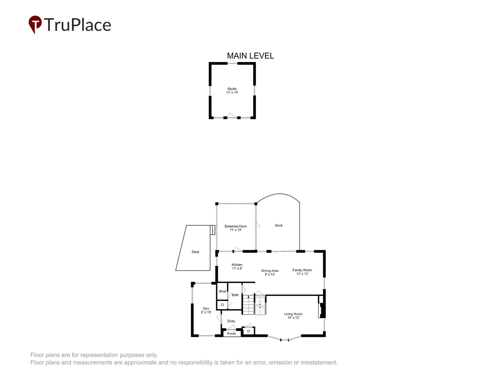 Floor Plan – Main Level