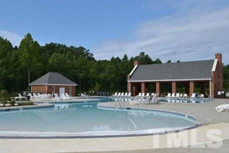 Clubhouse and Pool at Olde Liberty in Youngsville NC