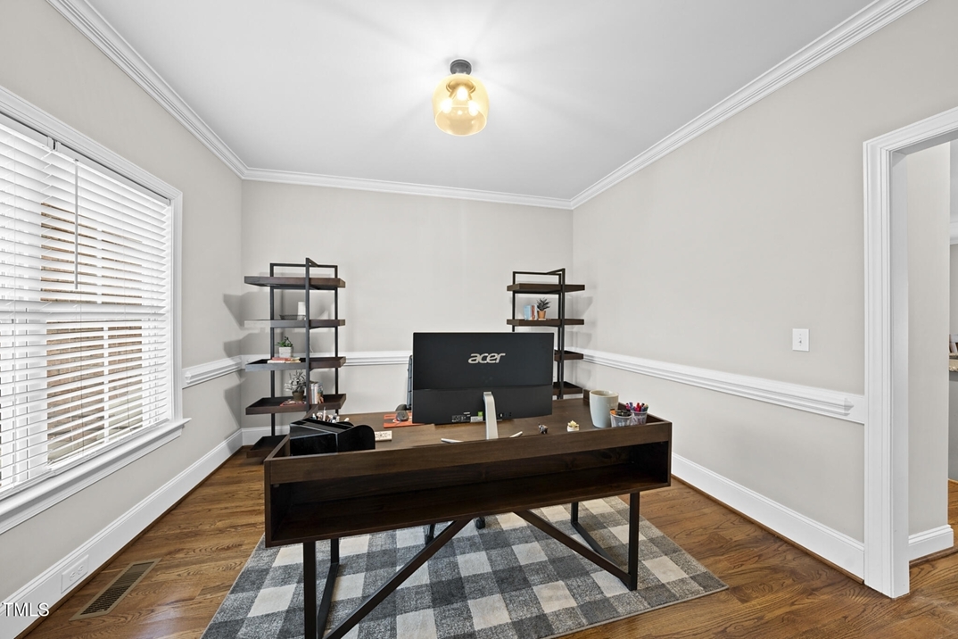 Home office in The Landing At Cooper Fields in Nashville NC