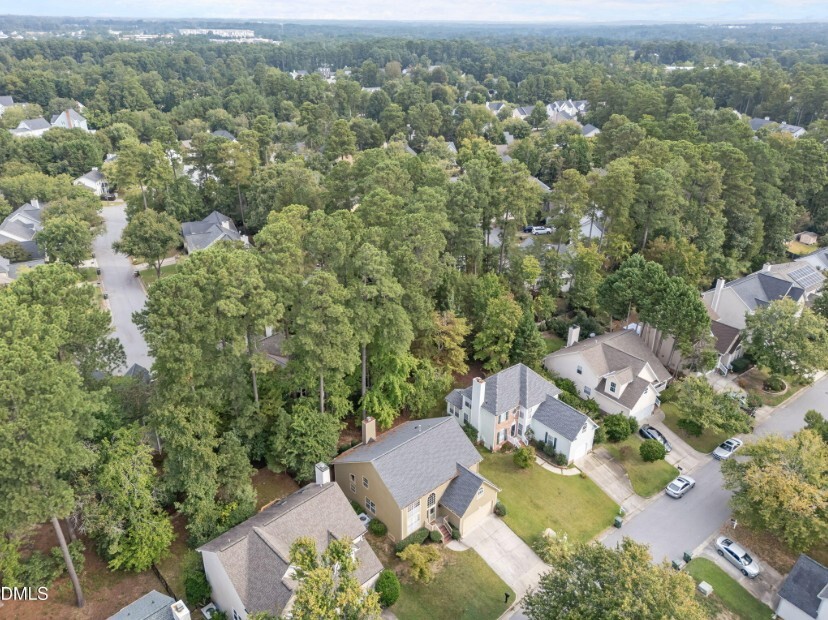 MacArthur Park Cary NC Aerial View
