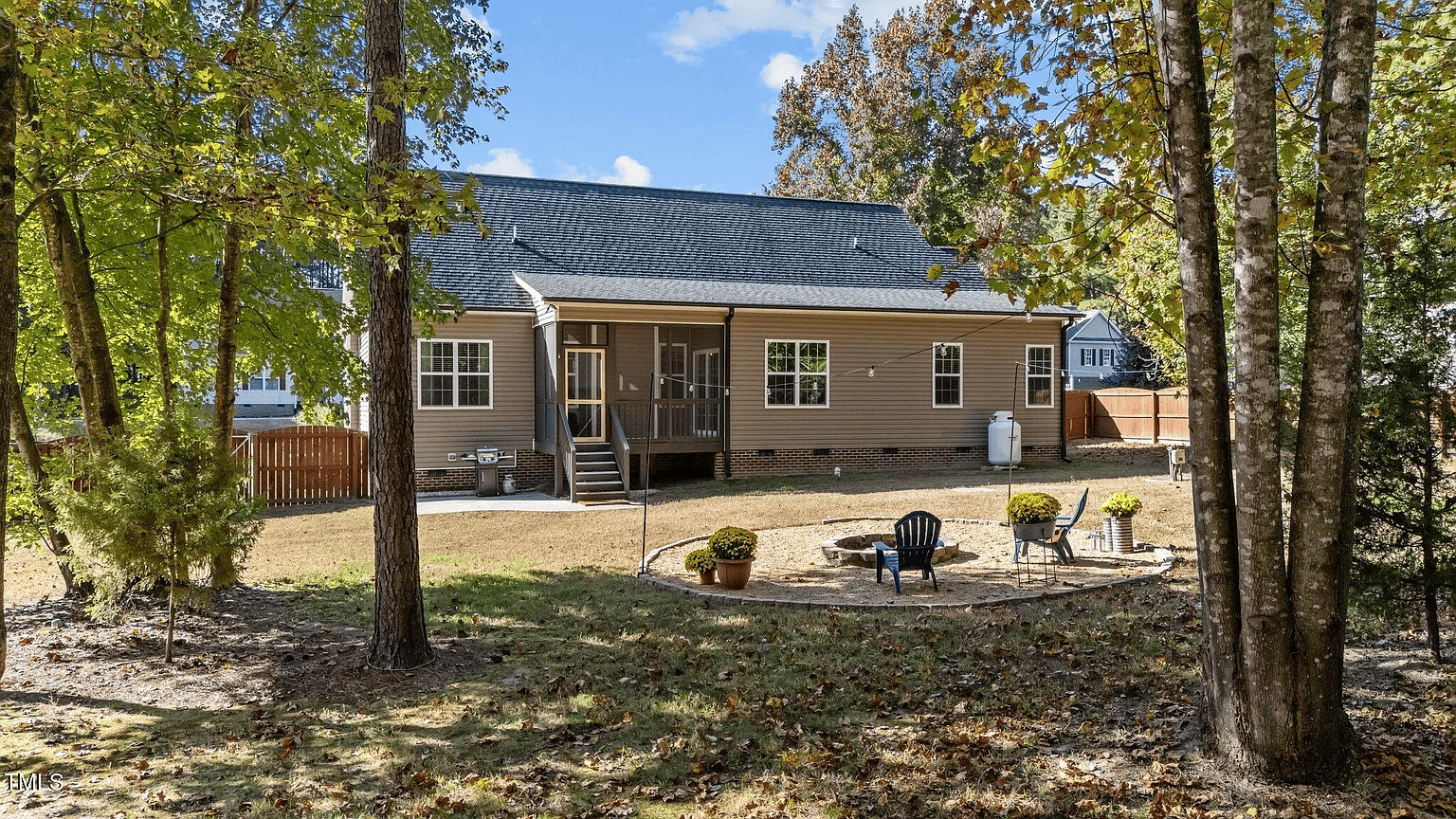 Home with Backyard & Screened-In Porch in Bishops Ridge Louisburg NC 