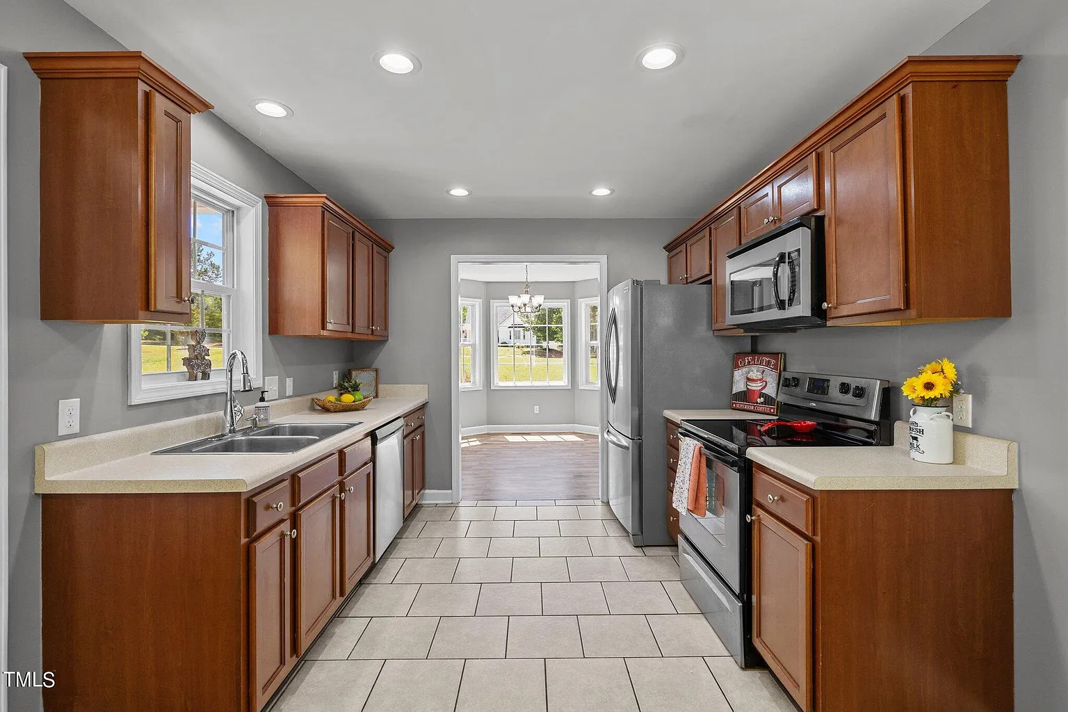 Kitchen in Harrison Village Home in Zebulon, NC