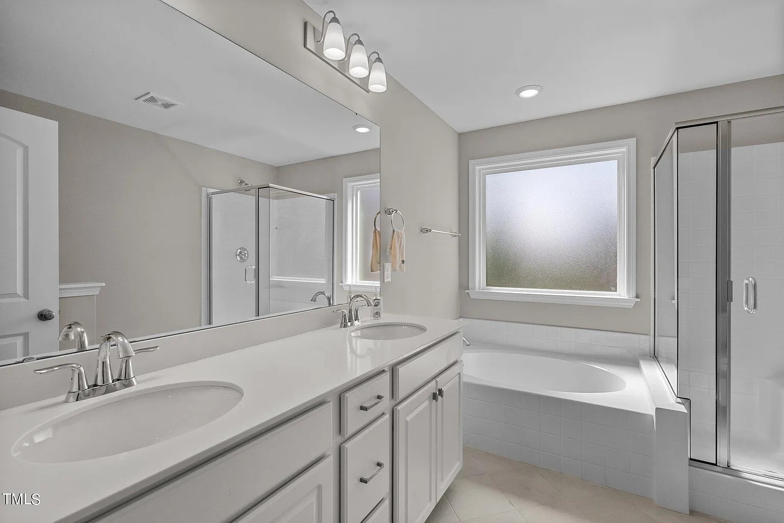 Primary Bathroom in Cedar Crossing Home in Franklinton NC