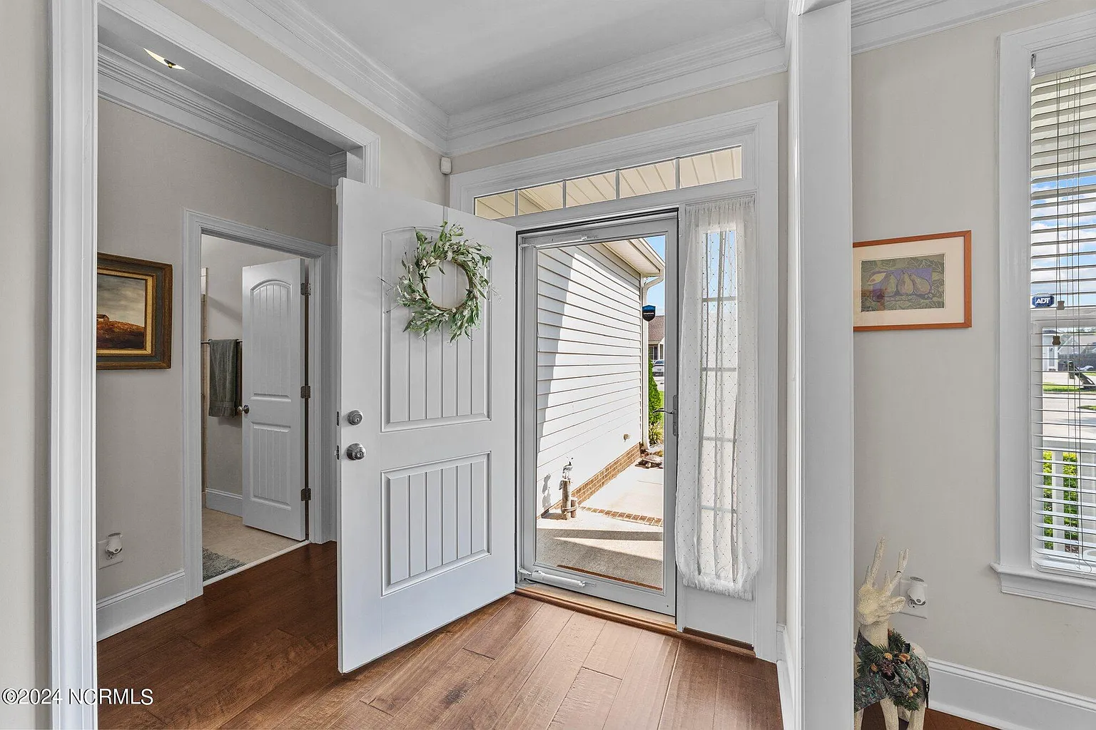 Front Entry of Woodridge Home in Wilson NC